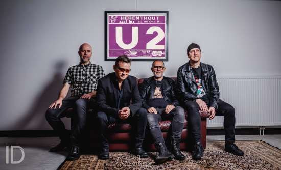 44 jaar later: de Brugse U2-tributeband U2BE verovert Zaal Lux in de voetsporen van de legendes